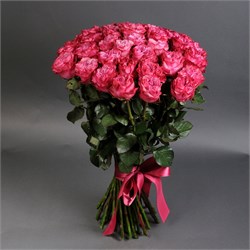 Пионовидные розы Кантри Блю 51 шт 10084 - фото 124