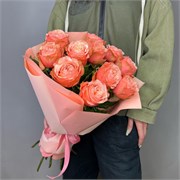 Пионовидные розы Кахала 11 шт 10100