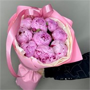 Букет из Голландских пионов 9 шт 10118