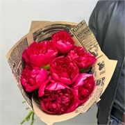 Букет из Голландских пионов 10122