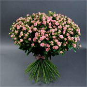Букет из кустовых роз 51 шт 10157